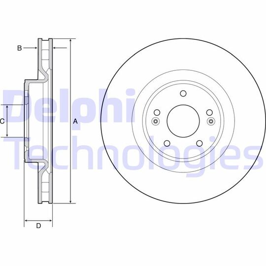 BG9228C - Brake Disc 