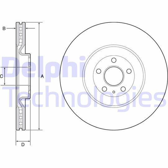 BG9233C - Brake Disc 