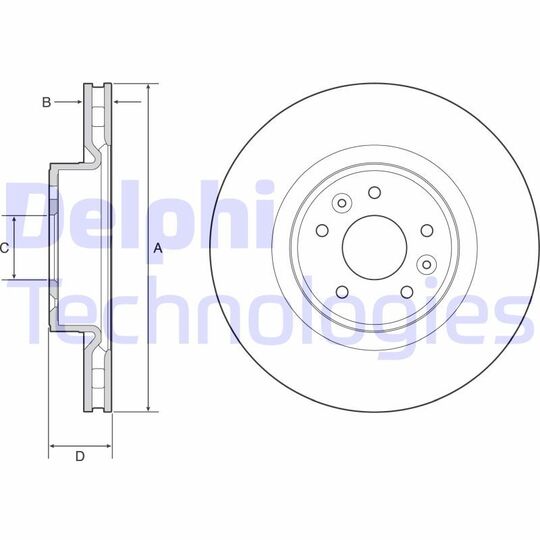 BG9232C - Brake Disc 