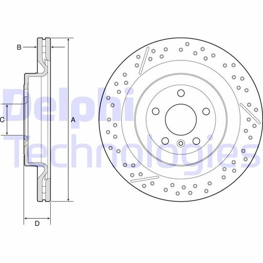 BG9223C - Brake Disc 