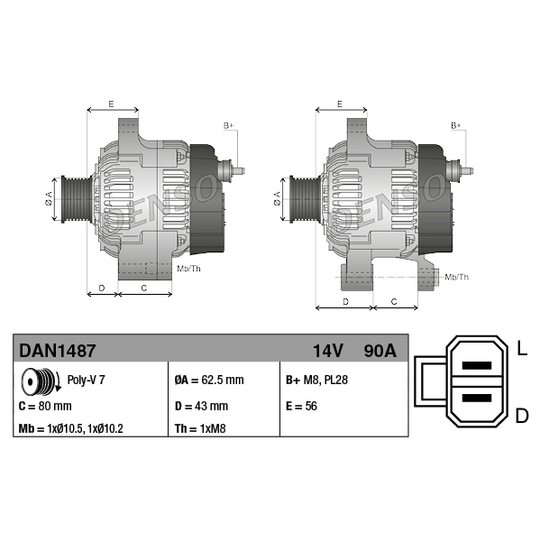 DAN1487 - Generaator 