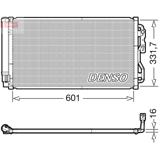 DCN05033 - Condenser, air conditioning 