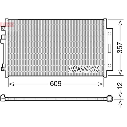 DCN09004 - Condenser, air conditioning 