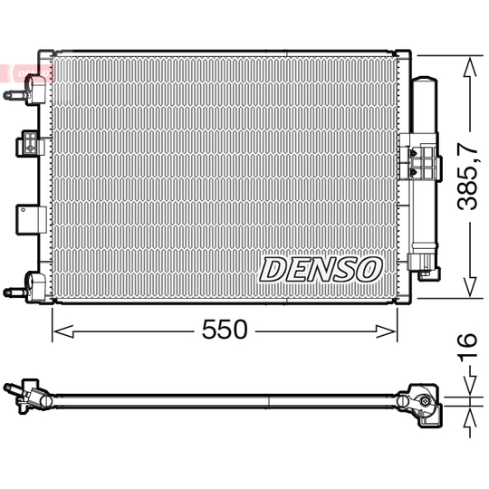 DCN10046 - Kondensaator, kliimaseade 