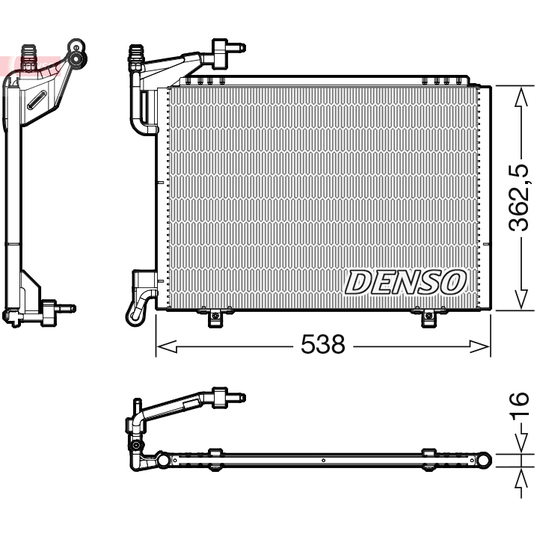 DCN10042 - Condenser, air conditioning 