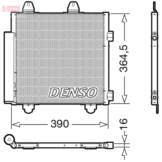 DCN21033 - Condenser, air conditioning 