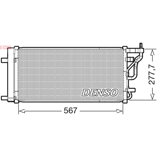 DCN41024 - Kondensaator, kliimaseade 