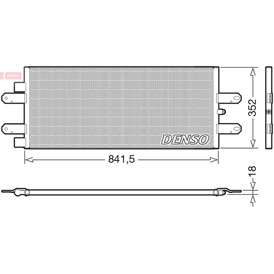 DCN99053 - Lauhdutin, ilmastointilaite 