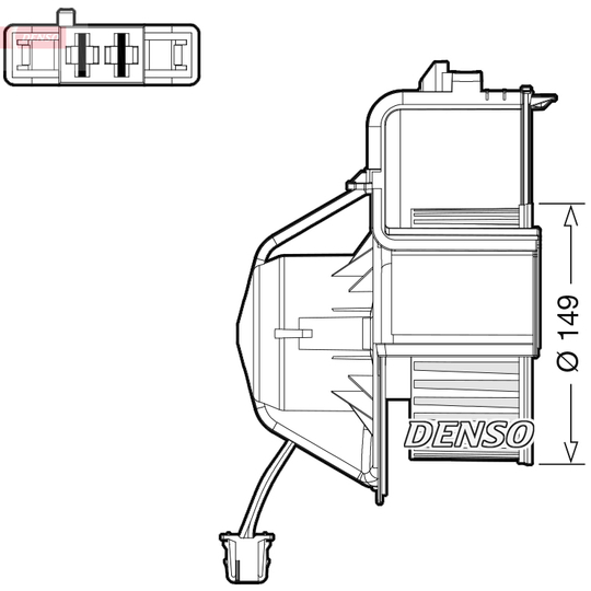 DEA05007 - Sisätilapuhallin 