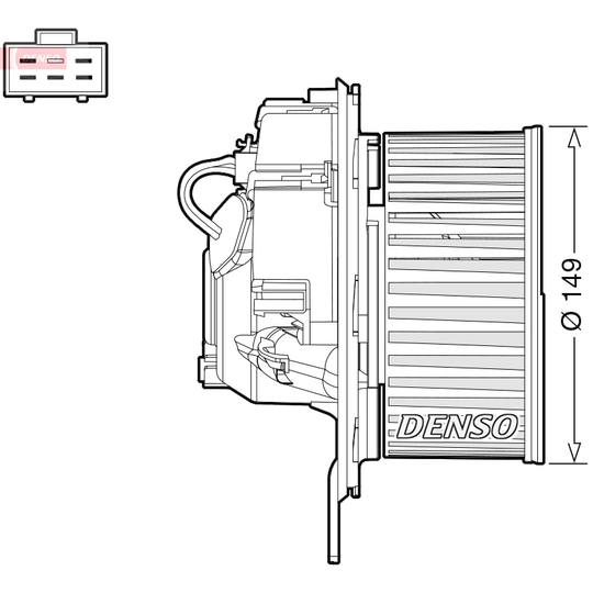 DEA32005 - Interior Blower 