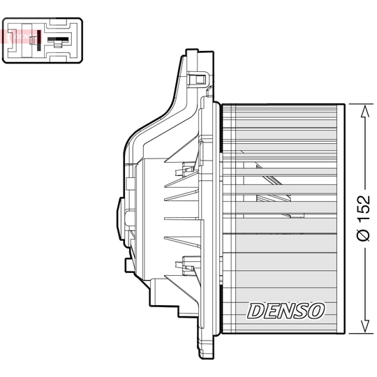 DEA41015 - Interior Blower 