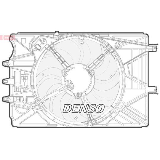 DER09070 - Fan, radiator 