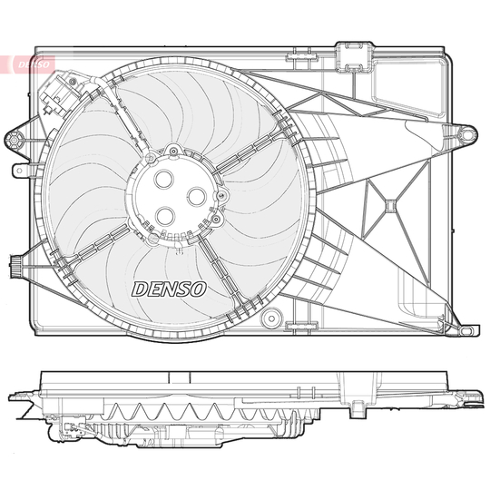 DER15004 - Fan, radiator 