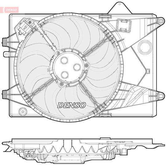 DER15001 - Ventilaator, mootorijahutus 