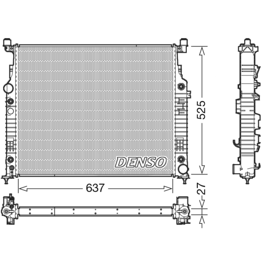 DRM17056 - Kylare, motorkylning 