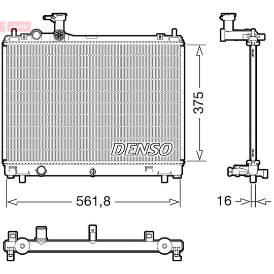 DRM47044 - Radiator, engine cooling 