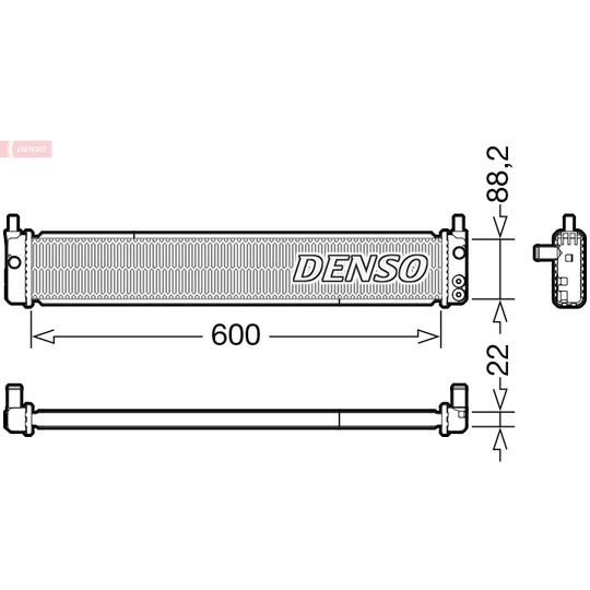 DRM50135 - Jäähdytin, moottorin jäähdytys 