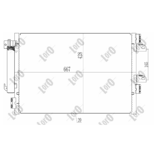 015-016-0003 - Condenser, air conditioning 