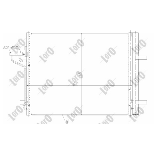 017-016-0040 - Condenser, air conditioning 