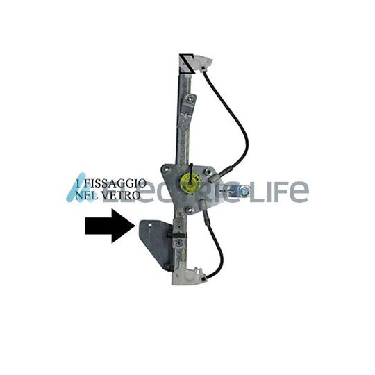 ZR PG730 L - Window Regulator 