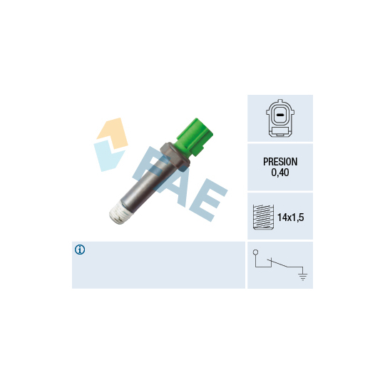 12616 - Oil Pressure Switch 