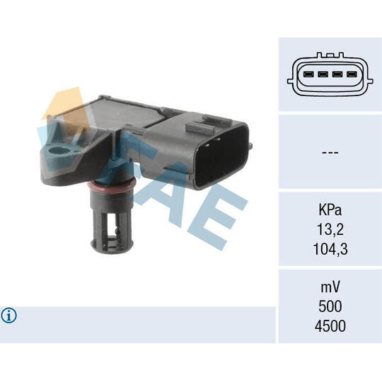 15163 - Sensor, intake manifold pressure 