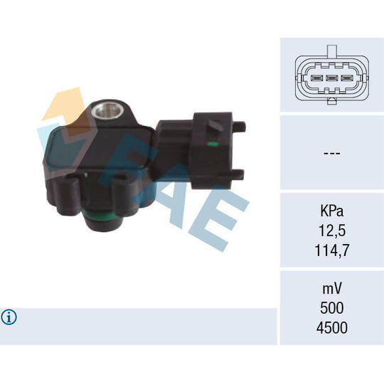 15177 - Sensor, intake manifold pressure 