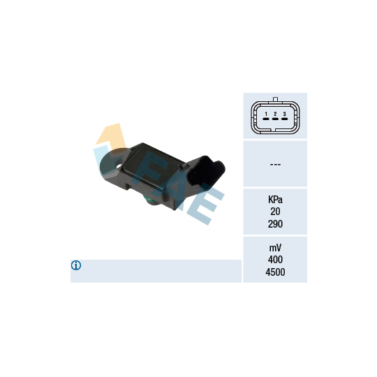 15161 - Sensor, intake manifold pressure 