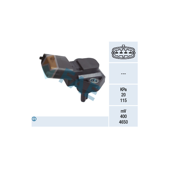 15216 - Sensor, intake manifold pressure 