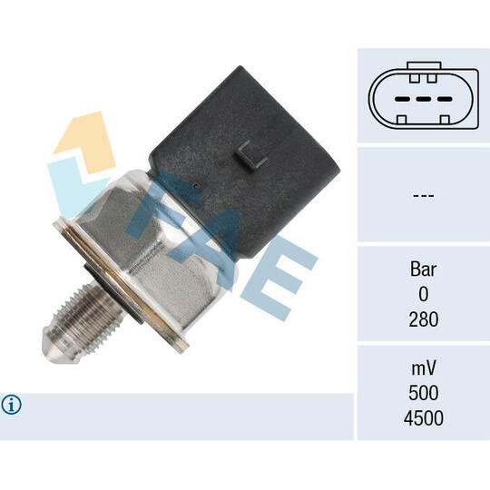 15609 - Sensor, fuel pressure 