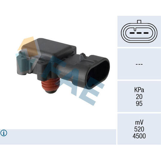 15199 - Sensor, intake manifold pressure 