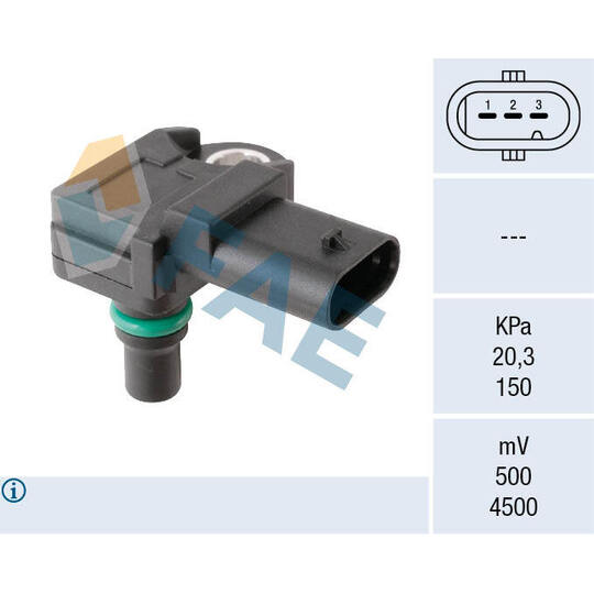 15266 - Sensor, intake manifold pressure 