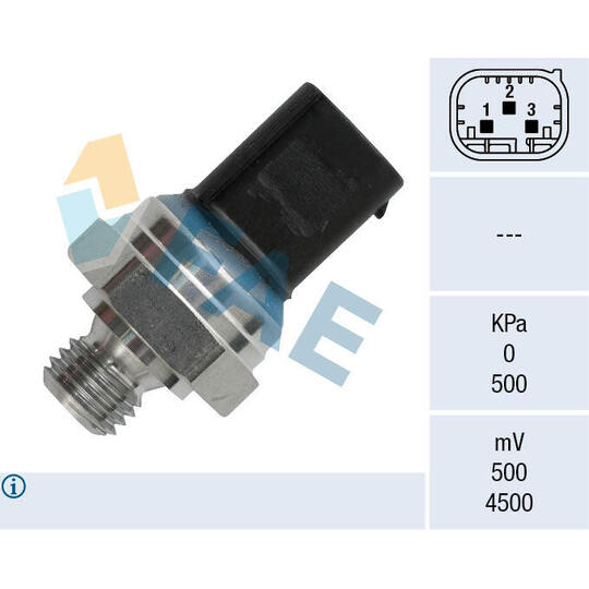 16156 - Sensor, avgastryck 