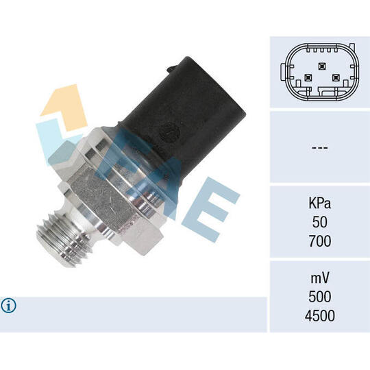 16157 - Sensor, avgastryck 