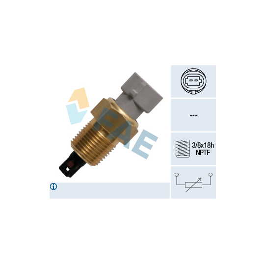 33231 - Sensor, insugslufttemperatur 