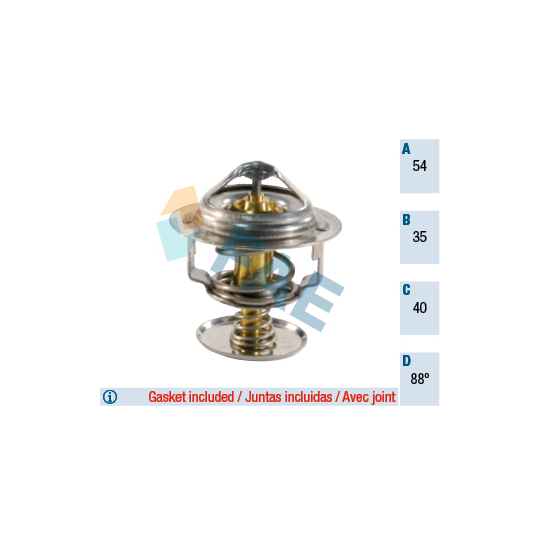 5307488 - Thermostat, coolant 