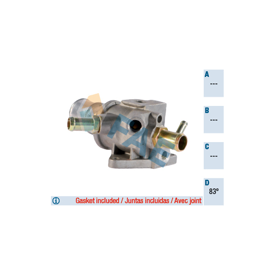 5334183 - Thermostat, coolant 