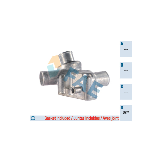 5332880 - Termostaat,Jahutusvedelik 