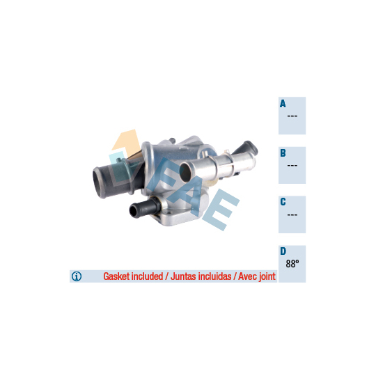 5340988 - Thermostat, coolant 