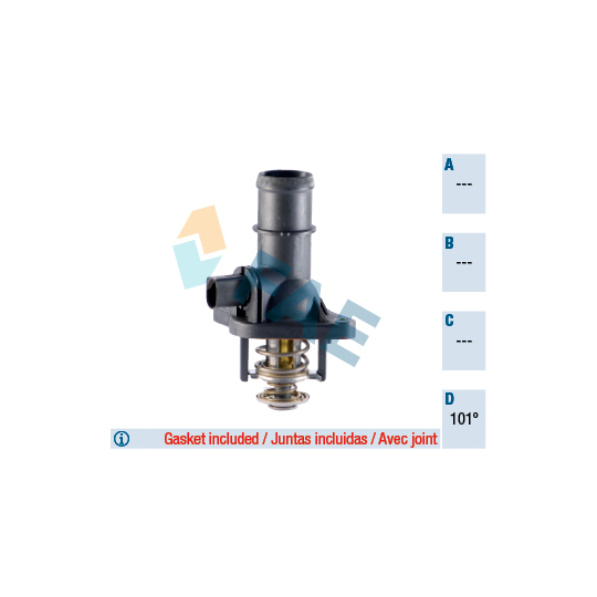 5348101 - Thermostat, coolant 