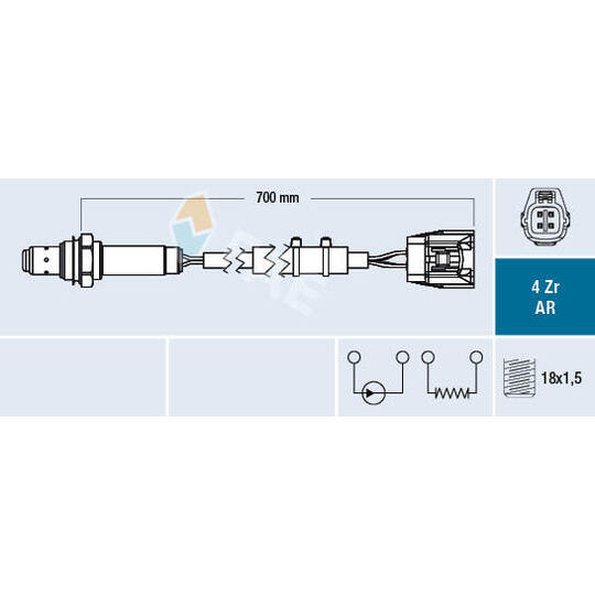 75652 - Lambda andur 