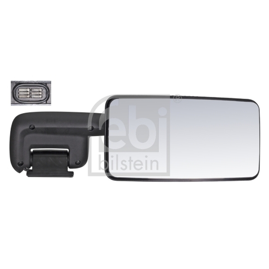 100900 - Outside Mirror, driver cab 