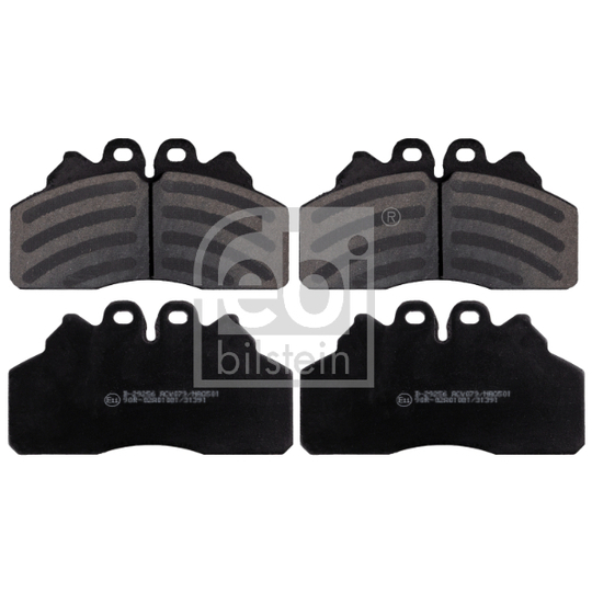 116258 - Brake Pad Set, disc brake 