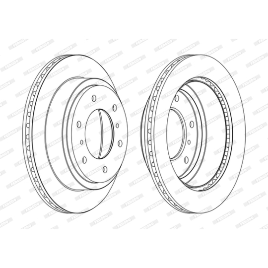 DDF1385C - Brake Disc 