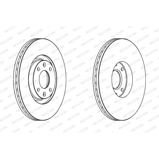 DDF1442C - Brake Disc 