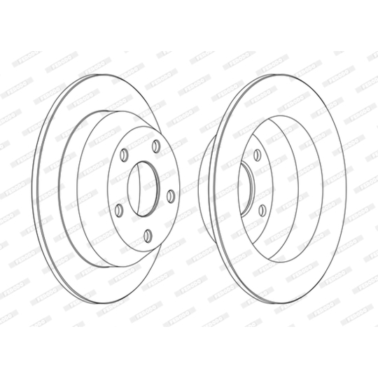 DDF1553C - Brake Disc 