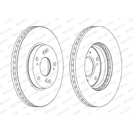 DDF1557C - Brake Disc 