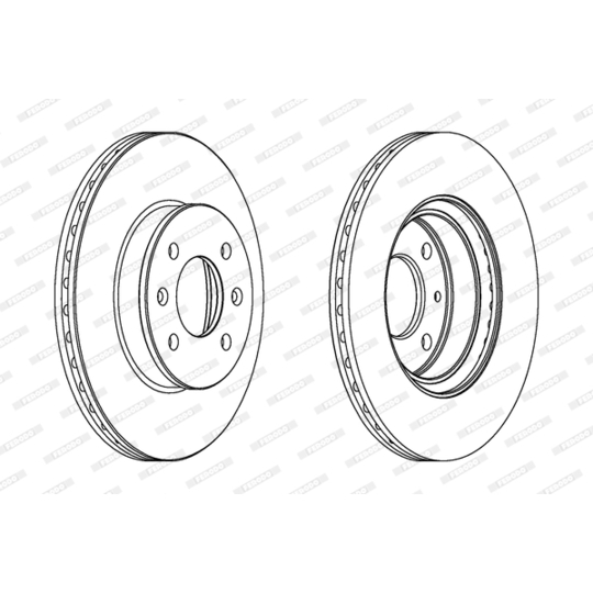 DDF1636C - Brake Disc 