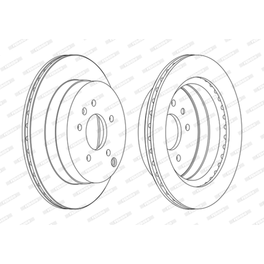 DDF1660C - Brake Disc 