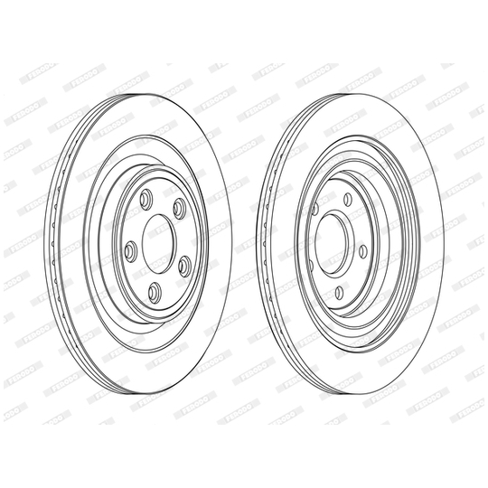 DDF1703C - Brake Disc 